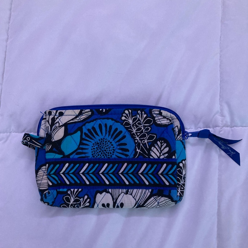 Vera Bradley Blue Bayou Small Cosmetic Bag (NWT)